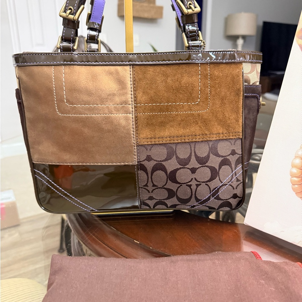Coach patchwork Shoulder Bag NWT - image 3